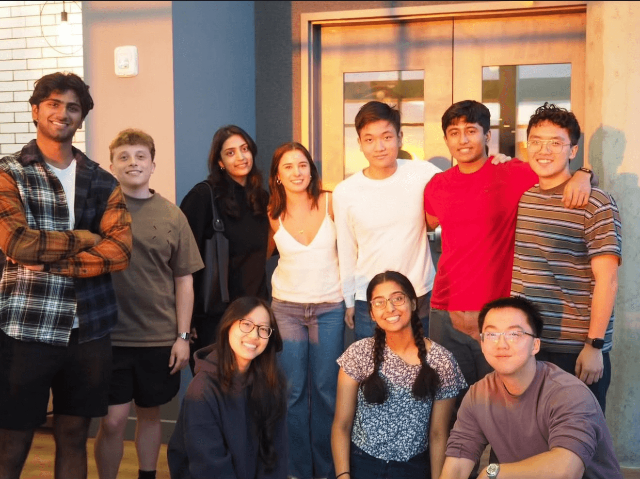 Students collaborating